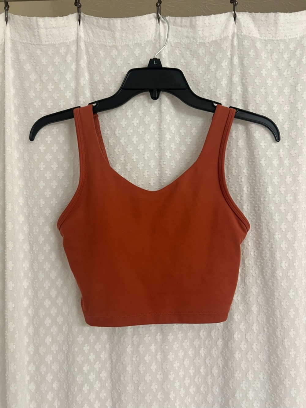Rust Tank Crop Top - Women